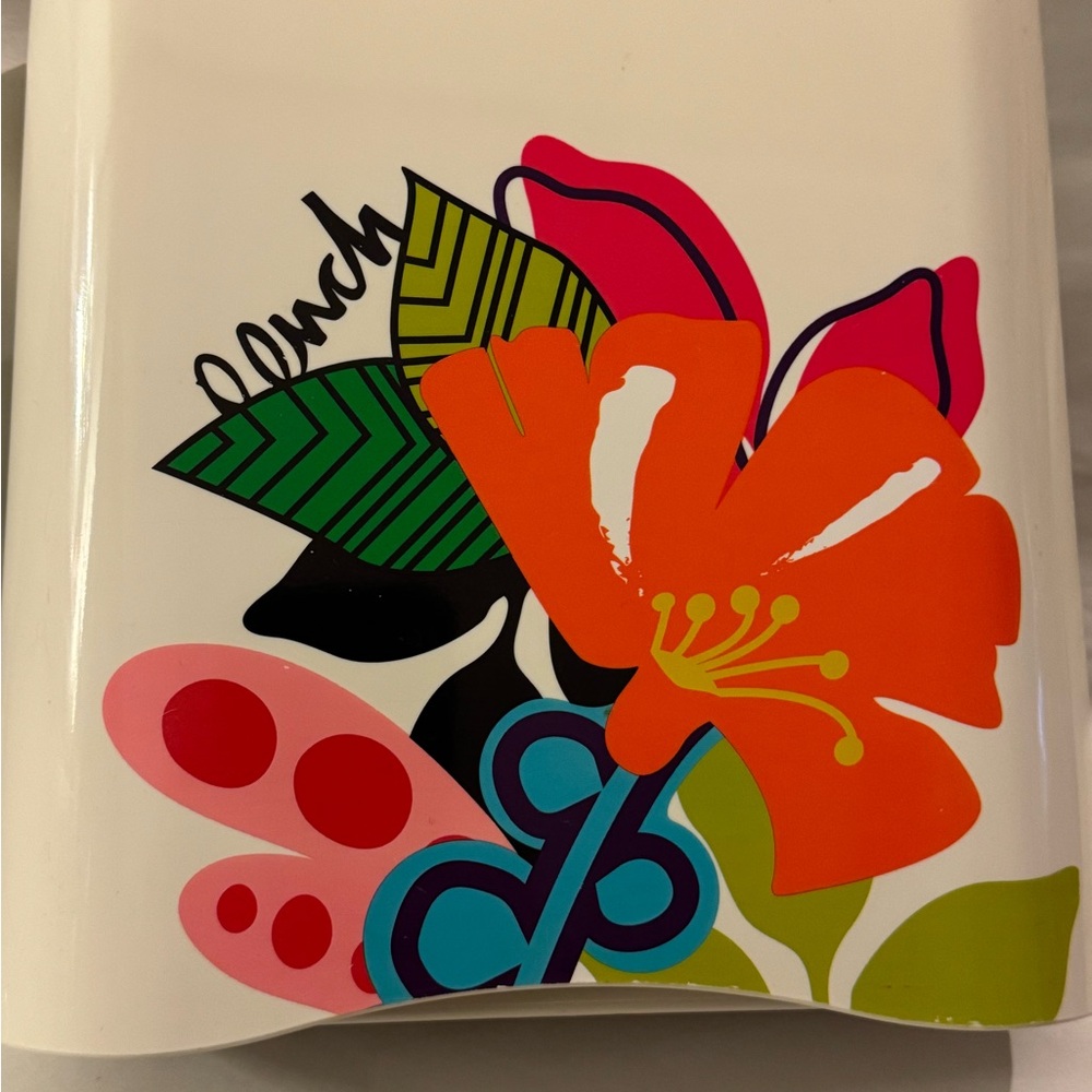 Colorful Vintage French Bull Floral Home Design Piece